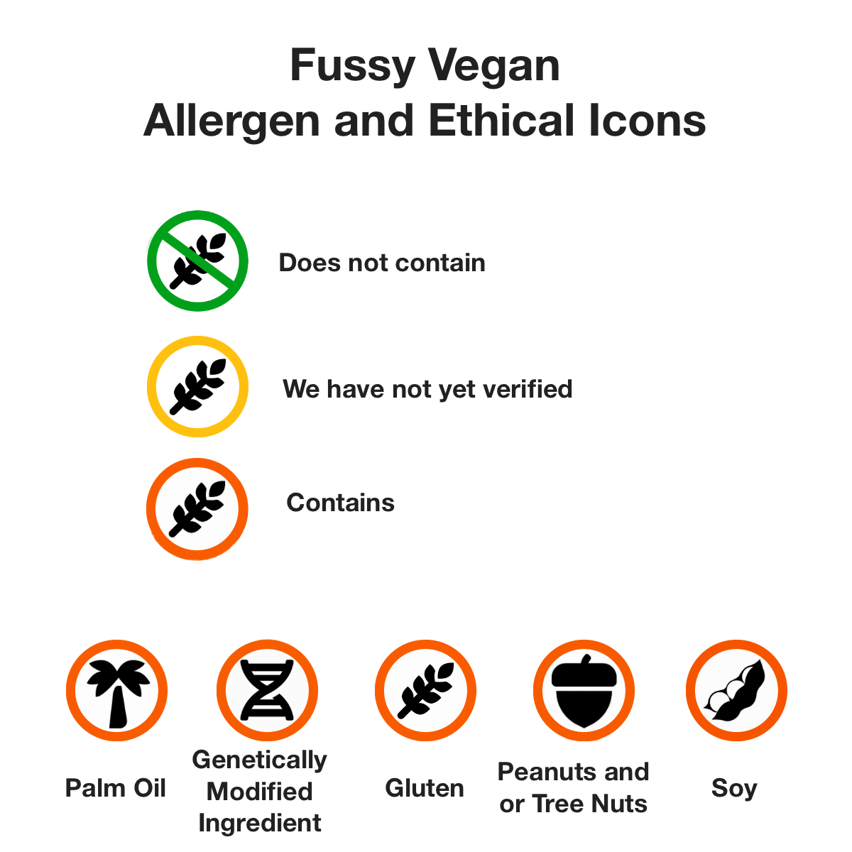 Fussy Fussy Vegan Pro app