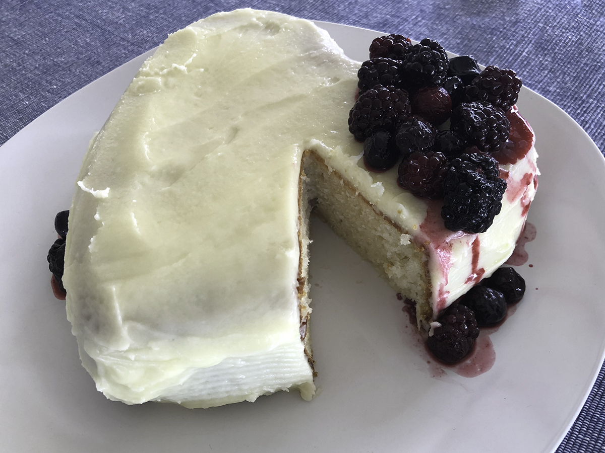 vegan vanilla cake