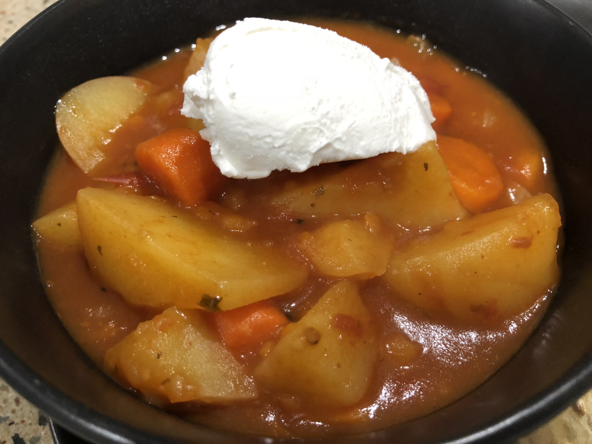 Vegan vegetable stew